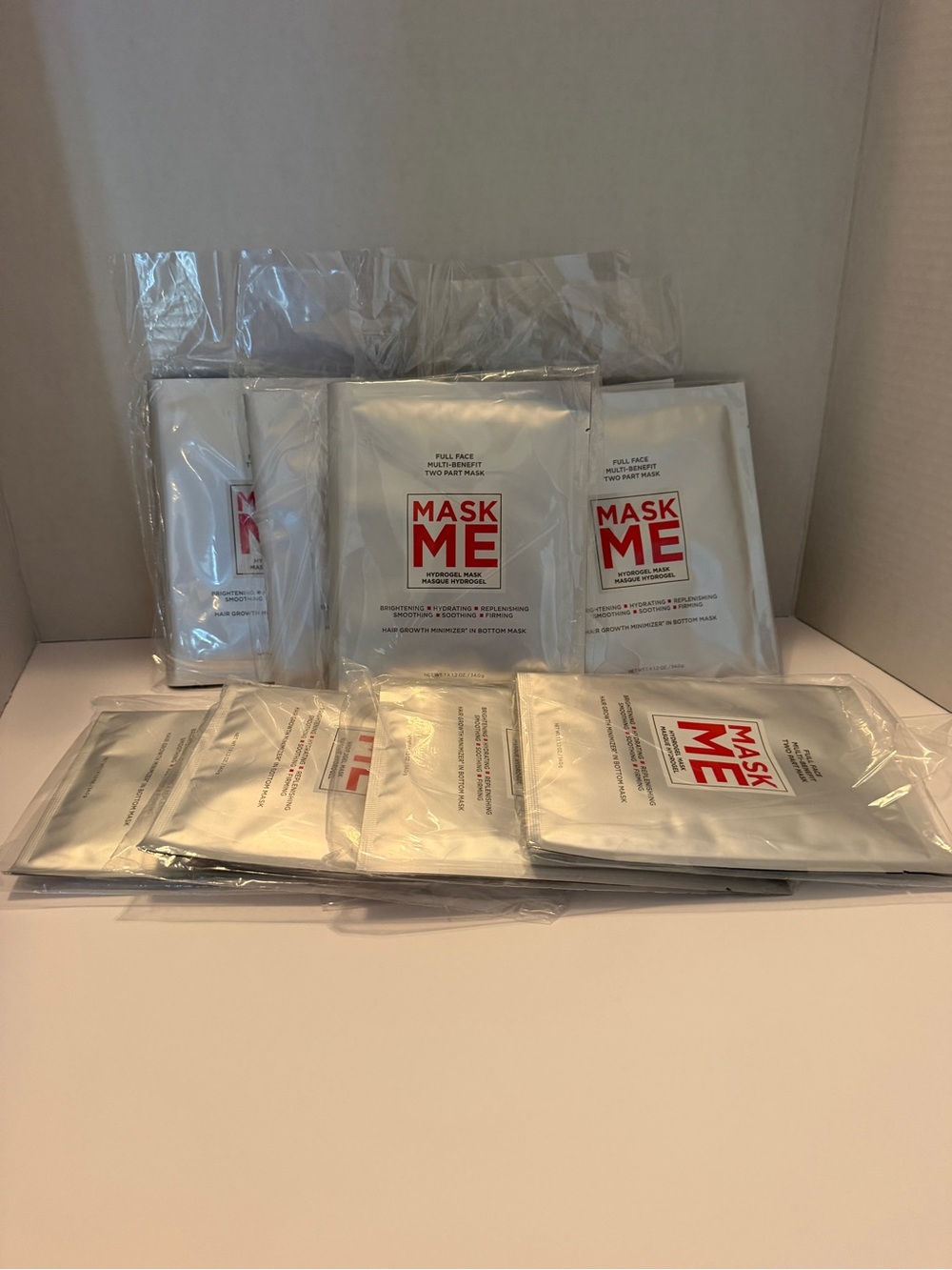 Silver Facial Sheet Masks - Hydrating Single-Use Pack